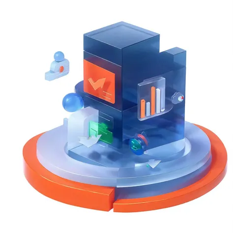 platform, technology, cylinders, cube, arrow data,circuit data,triangles, green data,orange cloud, stap data,machine data,electricity data,cube ring, cylinder data, phone,cloud data,file,shield data,build data,gold_coin data,ball data,lock data,    <lora:microsoft style 0623:1.05>
soft lighting, blue|gold, ((best quality)), ((masterpiece)),(detailed),(lightgray background:0.8),  accurate perspective, cgi, 3d, render, blender,octane render, high contrast,