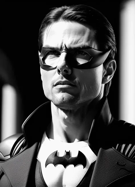 RAW photo, 1man, portrait of a handsome ToCru69, ((Batman cosplay)), muscular, manly, intricate, elegant, highly detailed, depth of field, natural lighting, hard focus, ray traced, (high detailed skin:1.2), 8k uhd, dslr, soft lighting, high quality, film grain, Fujifilm XT3