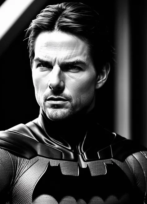 RAW photo, 1man, portrait of a handsome ToCru69, ((Batman cosplay)), muscular, manly, intricate, elegant, highly detailed, depth of field, natural lighting, hard focus, ray traced, (high detailed skin:1.2), 8k uhd, dslr, soft lighting, high quality, film grain, Fujifilm XT3