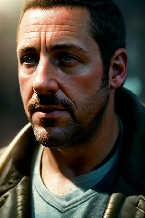 realistic Photography of a man adamsandler, masterpiece, best quality, highest quality, cinematic lighting, (volumetric lighting), extremely detailed CG unity 8k wallpaper, focused, 8k wallpaper, 4k wallpaper, extremely detailed, ultra realistic, photorealistic, sharp focus, absurdres, (HDR:1.2), (high contrast), photograph, detailed, instagram, portrait, highly detailed, digital painting, artstation, concept art, smooth, sharp focus, illustration, cinematic lighting