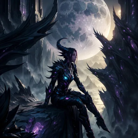 <lora:DraconicTech-15:0.7> draconictech, scifi,obsidian , __ ,<lora:add_detail:0.5>
1girl, sitting on the cliff , simple background, moonlight ,