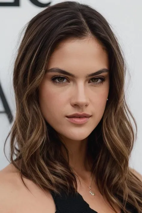 <lora:4l3ss4ndr4:0.9>, a Realistic photo of 4l3ss4ndr4 woman, long hair, looking at viewer, brown hair, bare shoulders, brown eyes, lips, close-up, realistic, nose, soft lighting, professional Photography, Photorealistic, detailed eyes, RAW, analog, sharp focus, 8k, HD, DSLR, high quality, Fujifilm XT3, film grain, award winning, masterpiece