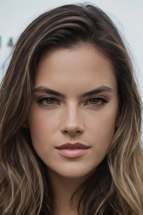 <lora:4l3ss4ndr4:0.9>, a Realistic photo of 4l3ss4ndr4 woman, long hair, looking at viewer, brown hair, bare shoulders, brown eyes, lips, close-up, realistic, nose, soft lighting, professional Photography, Photorealistic, detailed eyes, RAW, analog, sharp focus, 8k, HD, DSLR, high quality, Fujifilm XT3, film grain, award winning, masterpiece