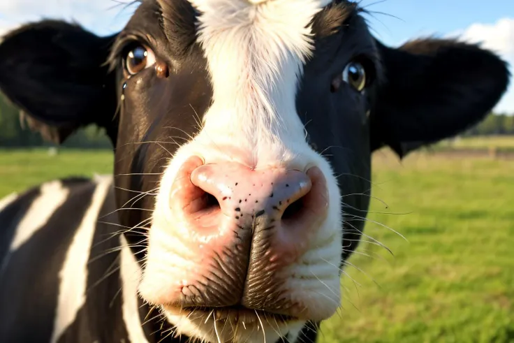(masterpiece, best quality:1.2), ultra-detailed, EdobCow cow, face closeup, (realistic:1.5), <lora:EdobCow_v1.0:0.8>