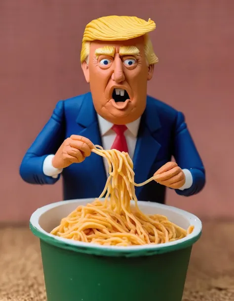 surrealist digital art of Donald Trump using (iphone:1.2) with ((smallest:1.5) hands:1.3) while toilet blogging in a futuristic landscape, featuring advanced technology, abstract shapes, bold colors, dynamic movement, with elements of M.C. Escher and Salvador Dali's work, flying hamburgers, fart laden air, masterpiece