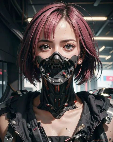 zyd232's Cybernetic Jawless LoRA | Cyberpunk | Body Modification