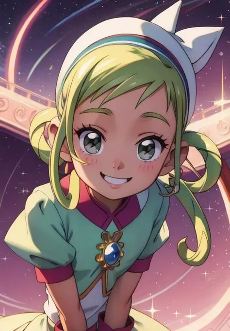 <lora:Ojamajo_Doremi:0.8>, AsukaMomoko, smile, (magical, magnificent, masterpiece:1.3)