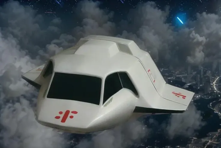 analog gloomy aerial photo of an (aircraft, <lora:v5kyf1ght3r:1>), ((nighttime)), (flying in a space battle), outer space, planet orbit, (explosions in the background), (shooting blue lasers), High Detail, Sharp focus, (photorealism), realistic, best quality, 8k, award winning, dramatic lighting, epic, cinematic, masterpiece, rim light, (action movie), war, depth of field, dutch angle, motion blur,