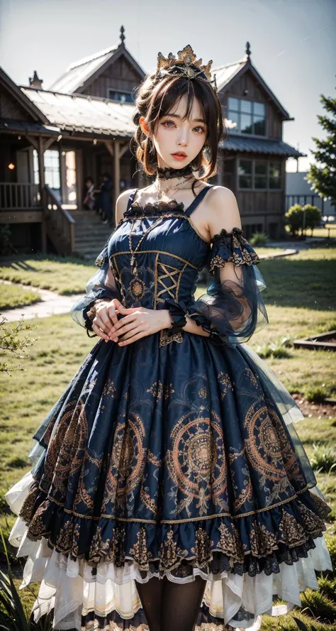 best quality, ultra high res, (photorealistic:1.4), masterpiece, highres, original, extremely detailed wallpaper,
lawn, sky,
1girl, solo, cxzg \(manaka nemu\), blue dress,
noogie, <lora:è´é¢neg4all_bdsqlsz:0.8>,