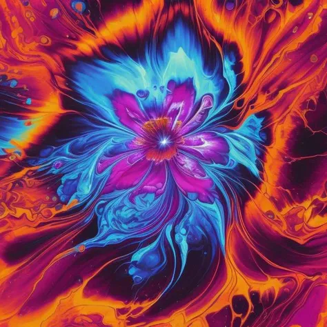 nebula fluid (magic flower:1.2), beautiful abstract intricate wallpaper, ornate, centered <lora:acid_fluid_lora:0.8>