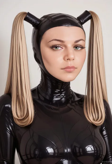 score_9, score_8_up, score_7_up, score_6_up, score_5_up, score_4_up, BREAK
<lora:openFacedHoodPony:1.0>,
,openFacedHood, blonde pigtailsHair ,
1girl, solo, portrait photo of a of the most beautiful woman wearing black catsuit and openFacedHood, , solid white background<lora:openFacedHood:1.0>, closeup, focus on face, face focus, large breasts,
