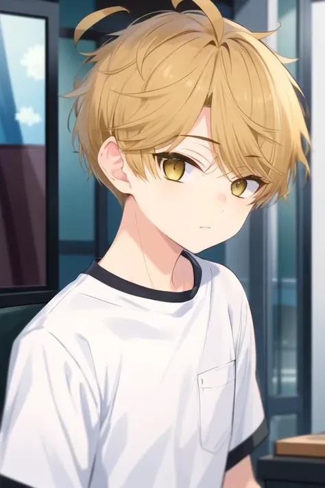 (best quality:1.1), (masterpiece:1.4), sketch, 1boy, solo, male focus, , upper body, , , , <lora:yuuma_nikaidou:0.96>, yuuma_nikaidou, blonde hair, yellow eyes, short hair, , , 4k resolution