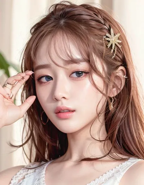 masterpiece, highres, 4k, 8k, highquality, 1girl, beautiful girl, korean, <lora:jiyeon_V30:0.6>, (jiyeon2:0.8), portrait