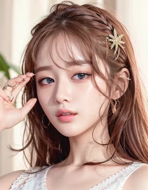 masterpiece, highres, 4k, 8k, highquality, 1girl, beautiful girl, korean, <lora:jiyeon_V30:0.6>, (jiyeon2:0.8), portrait