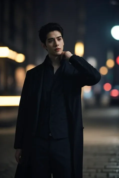 (cinematic photo),(. 35mm photograph),film,bokeh,professional,4k,highly detailed,1boy,40-year-old male,male focus,solo,pants,open_coat,Cinematic Shot,cinematic lighting,Annoyed,Undercut Haircut,
<lora:LCM-SD1.5:1>,<lora:weight_slider_v2:-0.2>,<lora:muscle_slider_v1:-0.21>,
