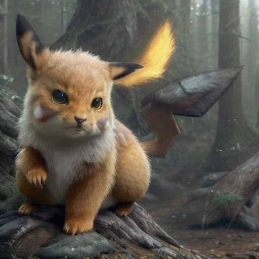 photo of the most beautiful artwork in the world featuring <lora:PIKAPOKE:1>, with a yellow and black tail, pokemon, with lightning coming from cheeks, full body 8k unity render, action shot, skin pores, very dark
lighting, heavy shadows, detailed, detailed face, (vibrant,
photo realistic, realistic, dramatic, dark, sharp focus, 8k),
(intricate:1.4), decadent, (highly detailed:1.4),(ultra realistic:1.2), octane render, ((forest background:1.2))