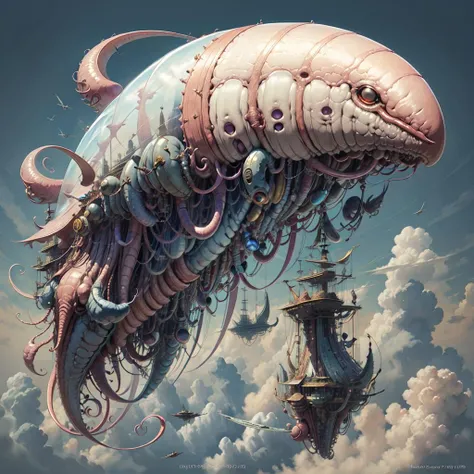 <lora:BioPunkAI:.89> BiopunkAI
dirigible, clouds , detailed, intricate,