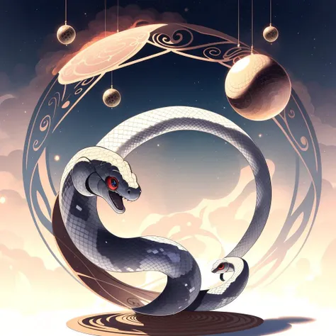 orb, <lora:Orbs-V1:1>,snake