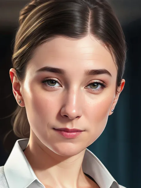 a Looking straight at the camera of emb-shulman-v10, tube dress, jewelry, luxury, earrings, rings, at powerplant, modelshoot, style, (extremely detailed 8k wallpaper), masterpiece, best quality, ((intricate detail)), highres, ((drawn)), (((realism))), ((full body)), skin pores, ((perfect face)), (deep eyes) (detailed pupils), ((detailed hands)), ((detailed fingers)), cinematic lighting, (tone mapped), ((outline)), hyperrealism, soft lighting, detailed, sharp focus, detailed skin, RAW, 8k, cinematic lighting , skin pores, ((detailed face)), (detailed pupils), solo focus, cinematic lighting, dynamic pose, ominous lighting, caustics, intricate, ornate, digital painting, concept art, smooth, sharp focus, 8k, explicit, floating hair, fine fabric emphasis, dim lighting, by Todd Mcfarlane