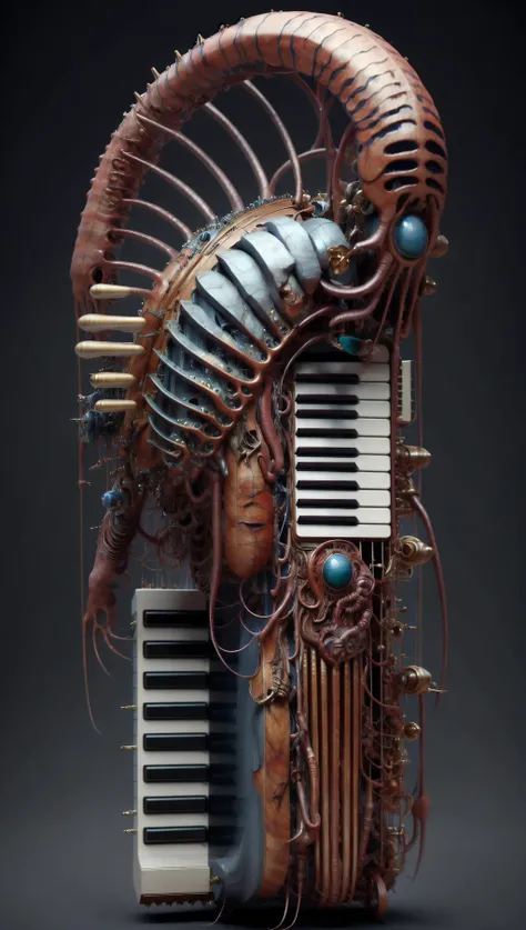 <lora:BioPunkAI2:.97> BioPunkAI Piano, detailed, intricate