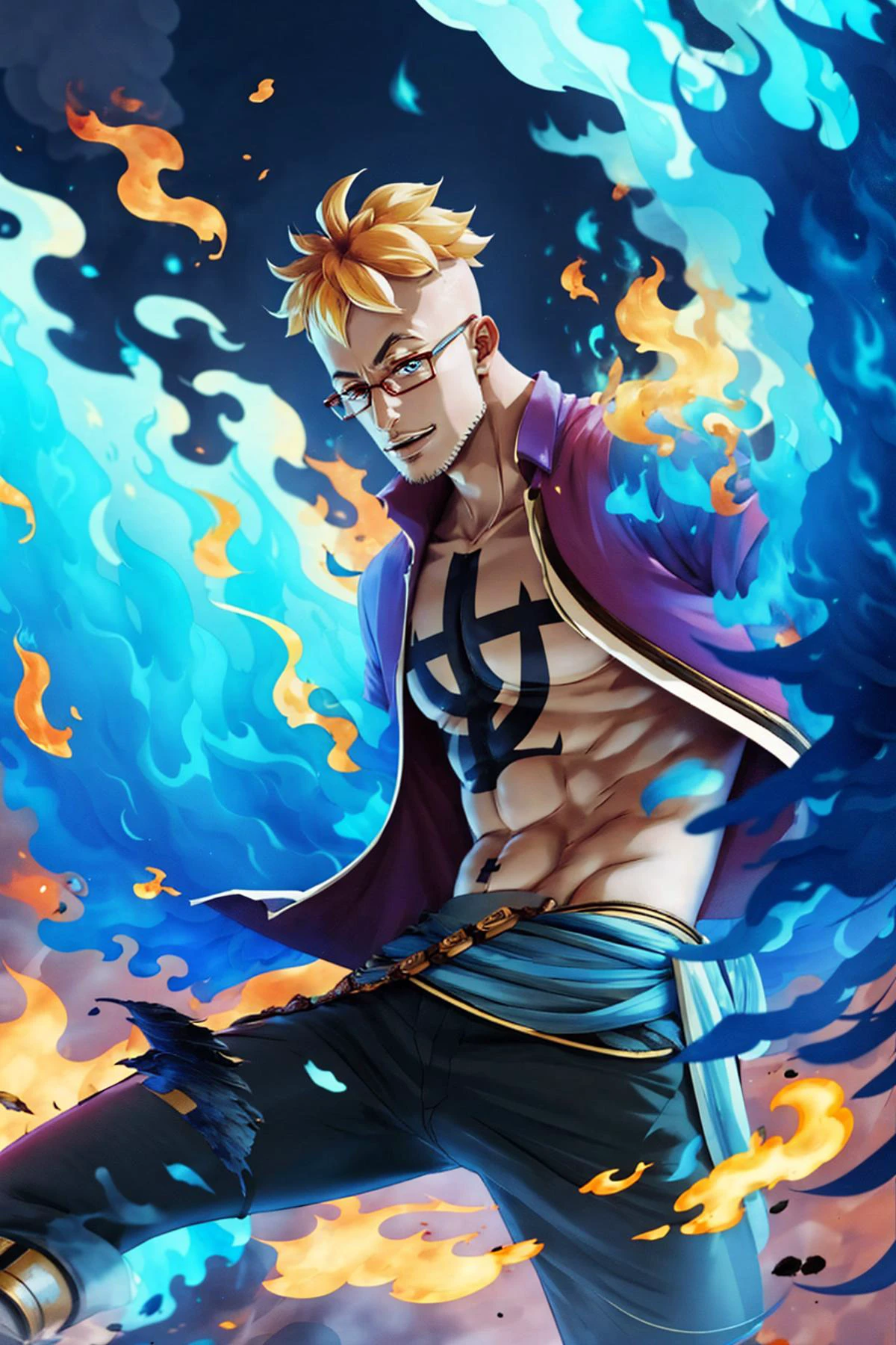 Marco the Phoenix [One piece], 不死鳥-馬爾科, 不死鳥-マルコ