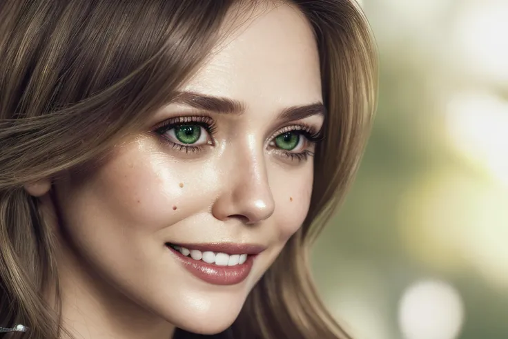 <lora:locon_elizabetholsen_v1_from_v1_64_32:1>, sks woman, Ultra realistic detail green eyes, Ultra realistic detail thick lips, Ultra realistic detail skin, Ultra realistic detail white perfect teeth no gap, Ultra realistic detail real life smile, Ultra realistic real life detail hair, horny, Look at viewer, seductrice, sexual attraction, warm professional lighting, open mouth,