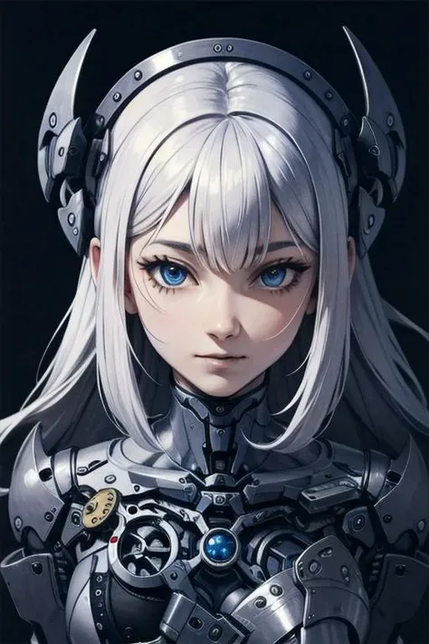 <lora:AS style_20230901021706:1.0> Mechanical Monster, robot head