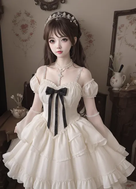 best quality,masterpiece,illustration,an extremely delicate and beautiful,extremely detailed,CG,unity,(1girl:1.2),lolita1,<lora:lolita1-v1:0.6>, <lora:fengtimo_v10:0.4>fengtimo