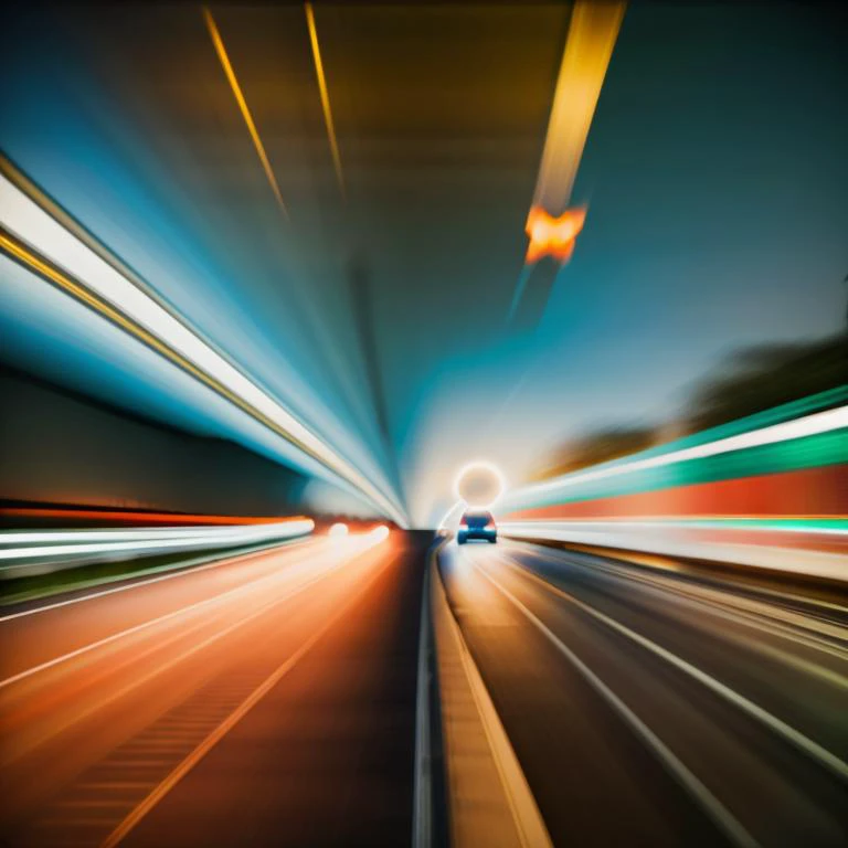 light trails from cars   woman face <lora:long exposure:1.2>