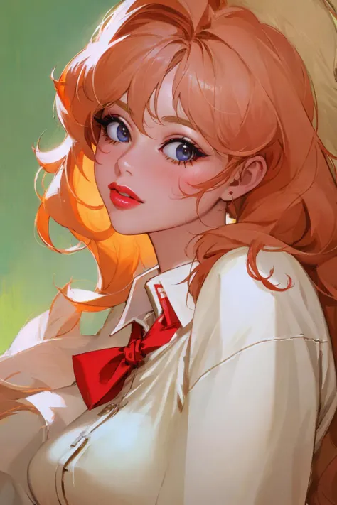 8K, Masterpiece, highres, absurdres,
edgBardot_hairstyle,woman smiling, puffy lips, red lipstick, shirt
<lora:edgBardot:0.88>