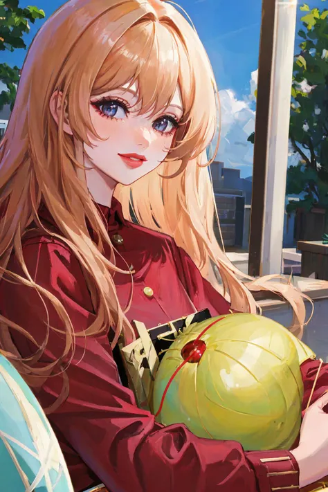 8K, Masterpiece, highres, absurdres,
edgBardot_hairstyle,woman smiling, puffy lips, red lipstick, shirt
<lora:edgBardot:0.88>