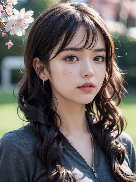 ((best quality)), ((masterpiece:1.2)), (extremely detailed:1.1), (8k, high quality, cinematic, hyper realistic, ), (hdr), ( cinematic till, DSLR, full frame, 50mm focal length, f/2.8 aperture, dynamic perspective, deep depth of field),
1girl, (wavy hair:1.21),(disheveled hair:1.331), gray hair, long bangs, hairs between eyes,(KPOP fashion clothes), beautiful detailed eyes,blurry background, sunlight, ,flower_petals, cherry blossoms background,
<lora:nwsjmajic-10:0.8>
<lora:epi_noiseoffset2:0.25>
<hypernet:sxzBloom_sxzBloom:0.2> ,