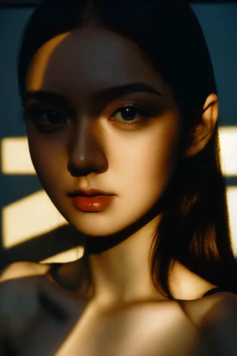 1girl
(upper body)
closeup
Oleg Oprisco
(best shadow, dramatic lighting)
( masterpiece, photorealistic) (best quality)