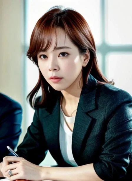 hanjimin portrait photo of mature woman, dressed in a business designer suite, getting into a car, (masterpiece), (best quality), (detailed), (8k), (HDR), (wallpaper), (cinematic lighting), (sharp focus), (intricate), closeup