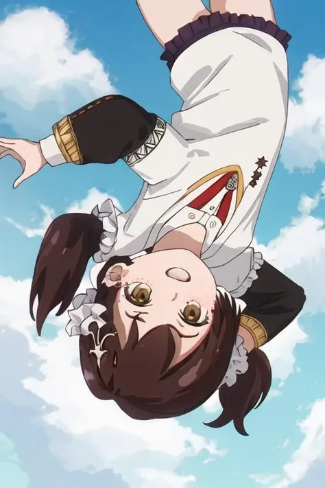 Haru Yoshioka, cat girl, blue vest, blue pleated skirt, socks, black shoes, legs, brown eyes, kneeling, tail under the skirt, cute little fangs, gray brick wall, indoors, shaded, medium breasts, Red tie, beard, dark brown tail, scary, fluff on the elbows, fluff on the knees. cast a shadow
indoor
(blushing), (futanari), (erect penis), (ejaculation), (sperm that flew all over the body), (thick sperm), (lying down), (on back), (cat pose), (spread legs)
(facial), (drooling), (from directly above
