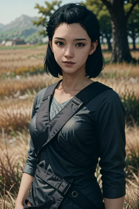 AndrejaStarfield, 1girl, solo, blurry background, black hair, blurry, looking at viewer, realistic, mole, short hair, closed mouth, outdoors, depth of field, day
,masterpiece, best quality, cinematic lighting,
<lora:epi_noiseoffset2:1>, <lora:AndrejaStarfield:0.7>