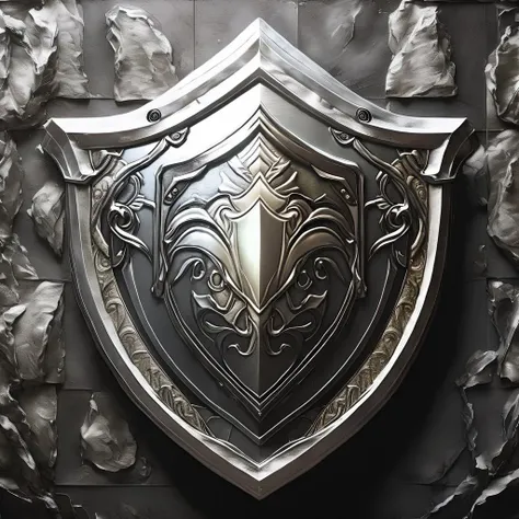 sheild,(silver),
4k,realistic,phograph,black background,simple background,game icon,<lora:game_icon_diablo_style:0.85>,