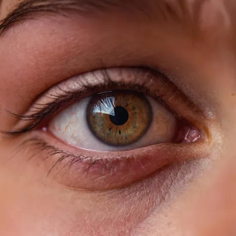 eye of a woman