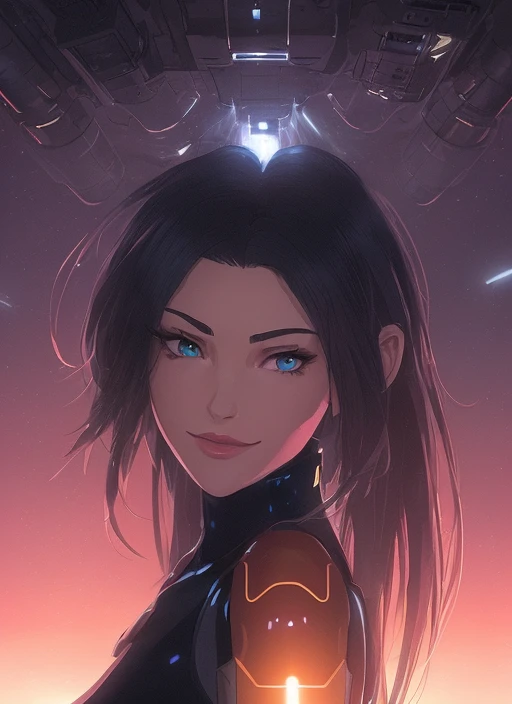 (modelshoot style), (((detailed face))), sexy woman (inside cramped rusty cockpit of a hydraulic mechanical robot), sunset, post-apocalyptic, long hair, lots of skin, 8k, high resolution, by ilya kuvshinov greg rutkowski makoto shinkai tian zi artgerm alphonse muchas rossdraws