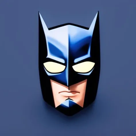 masterpiece, batman, portrait, dark_background, very detailed, icon, centered, realistic, cinematic lighting