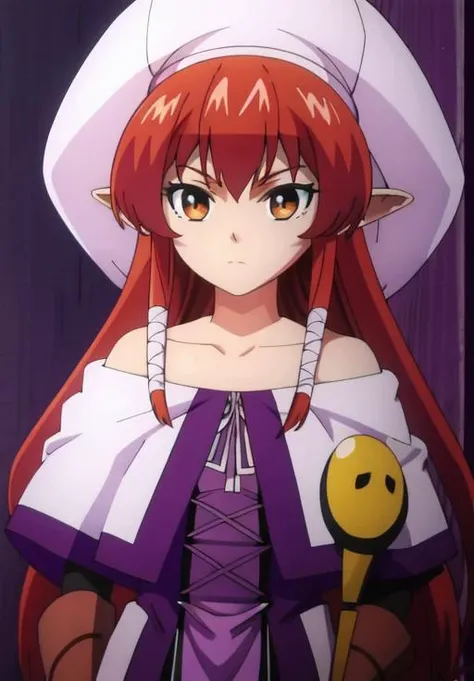 <lora:Helck:0.8>, Vermilio, 1girl, serios
