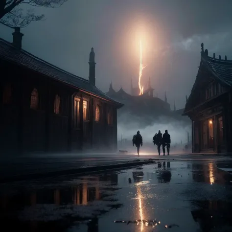 "a tiny worlds by greg rutkowski, sung choi, mitchell mohrhauser, maciej kuciara, johnson ting, maxim verehin, peter konig, bloodborne, 8 k photorealistic, cinematic lighting, hd, high details, dramatic, dark atmosphere, trending on artstation"