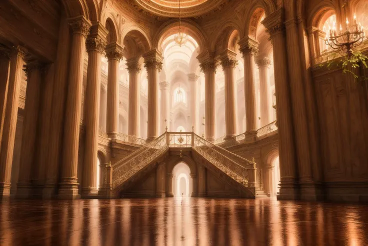 a photography of perfect landscape beautyful castle with marble stairs, alabaster columns, crystal floors <lora:add_detail:1> intricate detail, masterpiece, ultrarealistic, fantasy art, cocnept art, photorealistic digital paiting, ultradetialed, perfect quality, best quality, dramatic lights, ultrasharp <lora:Masterpiace:1>