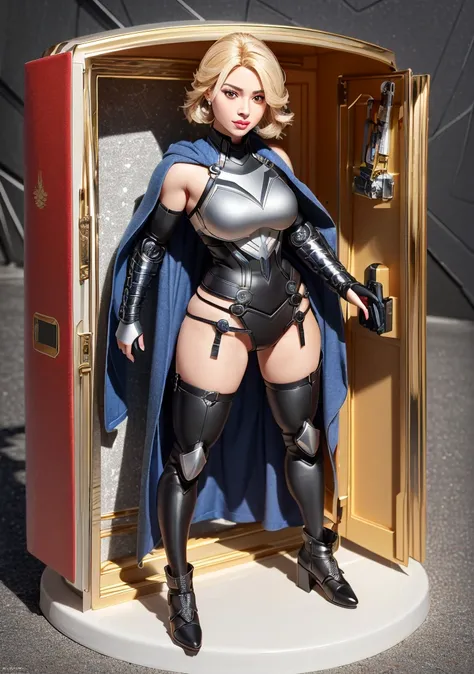 (masterpiece, best quality, ultra detailed, absurdres), (diorama:1.2), action figure box,
premium toy box, inboxDollPlaySetQuiron style, the superheoine rogue from xmen, (plastic toy playset pack), inside gift box,
<lora:quiron_inboxDollPlaySet_v1_lora:0.57>