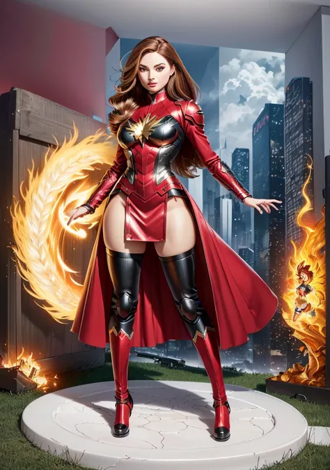 premium playset toy box, (masterpiece, best quality, ultra detailed, absurdres), (diorama:1.2), action figure box,
(inboxDollPlaySetQuiron style), the superheoine dark phoenix from xmen, (plastic toy playset pack), inside gift box,
<lora:quiron_inboxDollPlaySet_v1_lora:0.97>