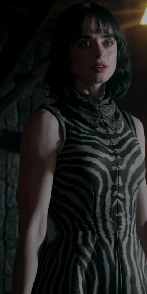game of thrones, Sunlight, Airbrush painting, rendered in povray, Vibrant Color, Lifeless muscular Krysten Ritter, wearing Illuminating Sharkskin zebra print Kofia, Sun Rays, Grindhouse