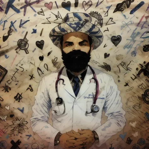 a doctor , by DskGfft <lora:DskGfft-000009:1>, masterpiece, intricate details
