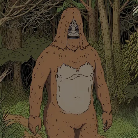 (((naked ass))), ((((Correct anatomy)))),  ((Detailed crotch)), ((((A very red blush on his face from shame)))), (((Successful natural posture))), (As close to the buttocks as possible)((((The most embarrassed look)))), ((Average Breasts)), (((Nagatoro))) , ((hiding in the bushes)) , (((( hides in the bushes from people))))