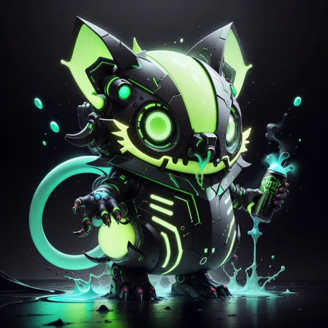 <lora:EnergyDrinkTech-20:0.8>,edrinktech, energy drink, florescent fluid,
cute creature