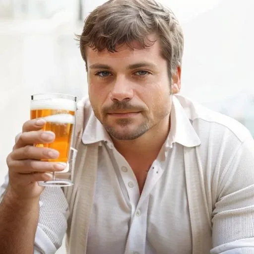 (or1), headshot, man, solo, man holding a drink at the pub, full body, full body shot, white background, no background, PNG, natural lighting, no shadows, ultra detailed, hyperrealistic, 80mm, 4k, 8k, 8k realistic, sharp focus, intricate, high resolution <lora:OliverReed-10:1>